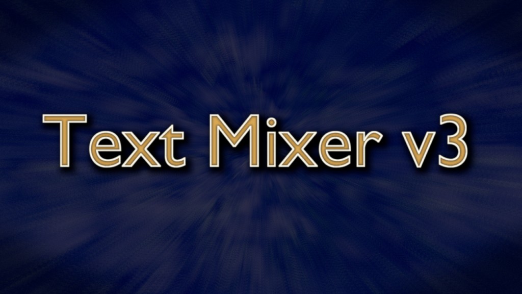 Text Mixer v3 preview image 1