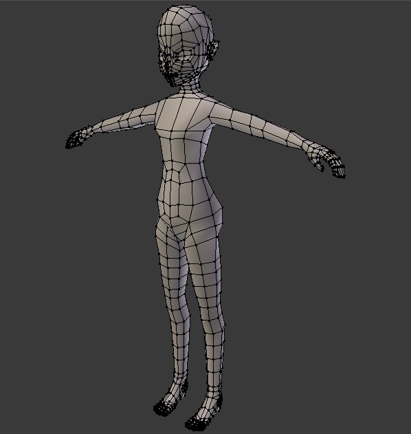 anime swim suit girl preview image 5