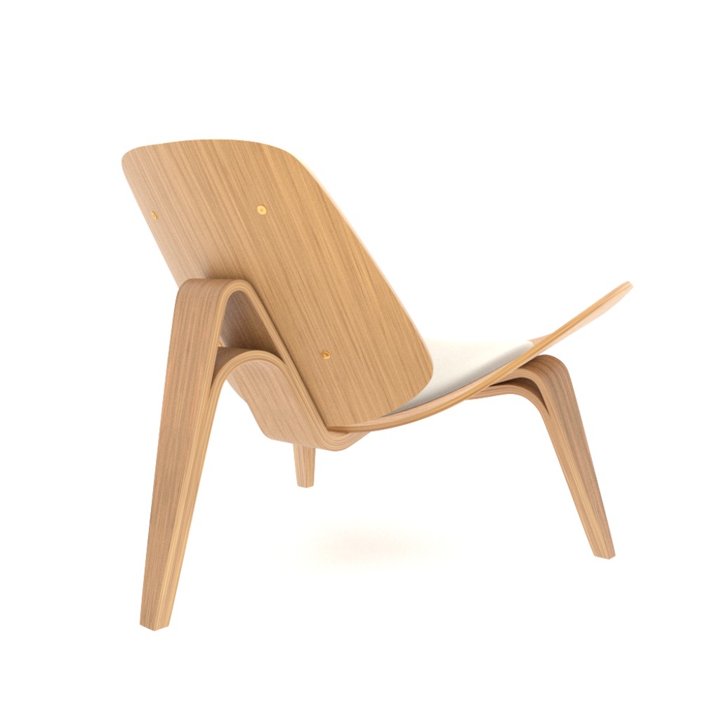 Hans J. Wegner, CH7, Shell Chair preview image 3
