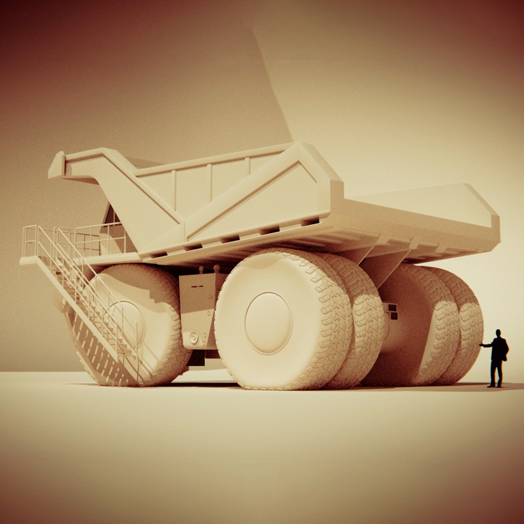 Mining Haul Truck preview image 3