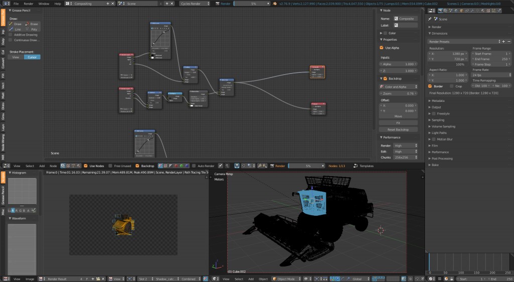 Macaw Blender theme preview image 2