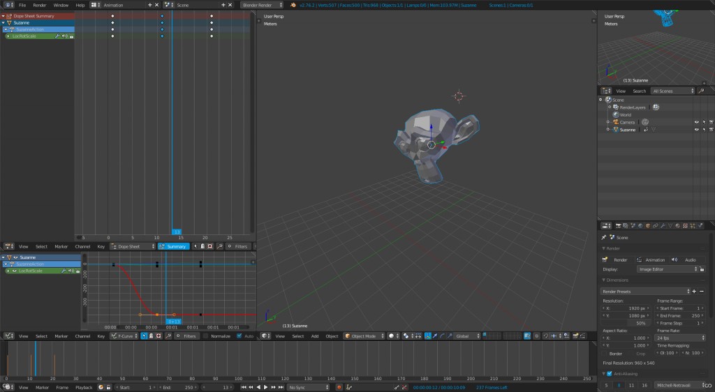 Ulysses Blender theme preview image 2