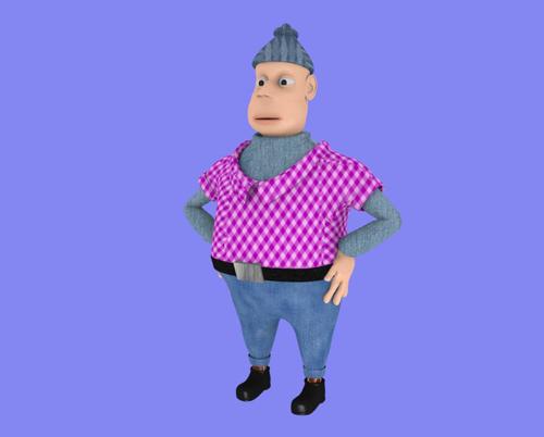 Cartoon character preview image