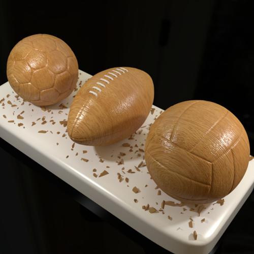 wooden ball preview image