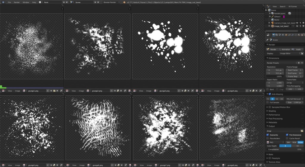 Grunge Brush 8  preview image 2