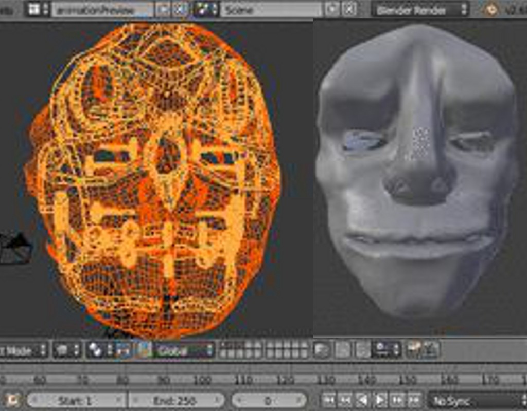 face mechanical speech preview image 1