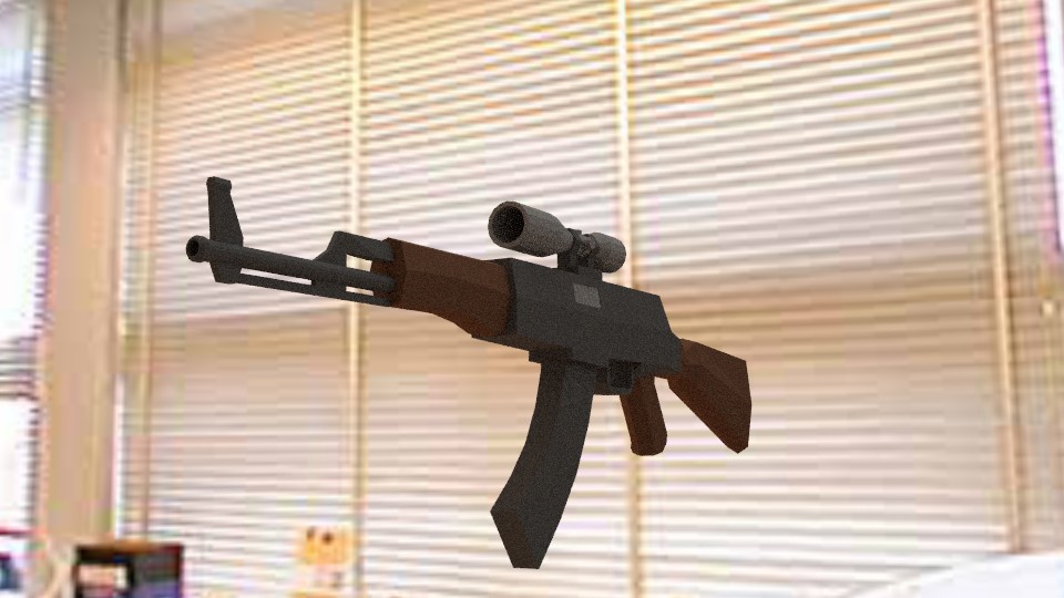 ModernLowpolyGuns preview image 2