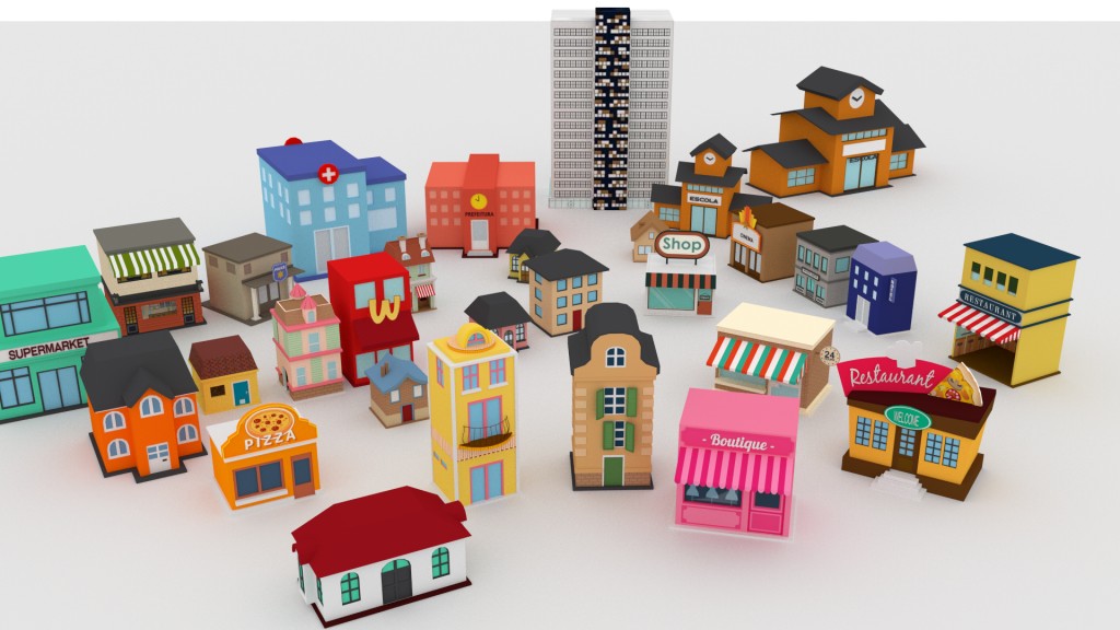 Cute buildings. preview image 1