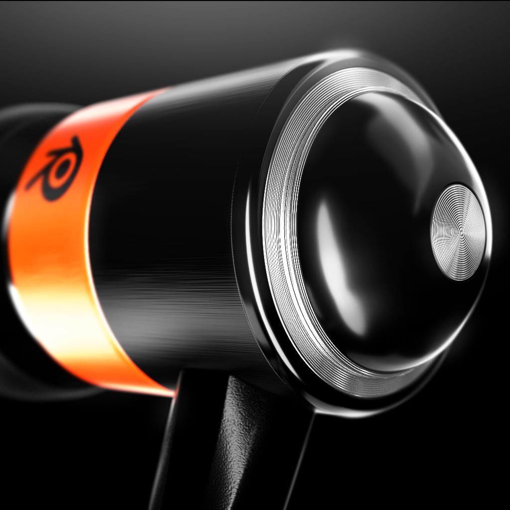 "Blender branded" In-Ear Headphones preview image 3
