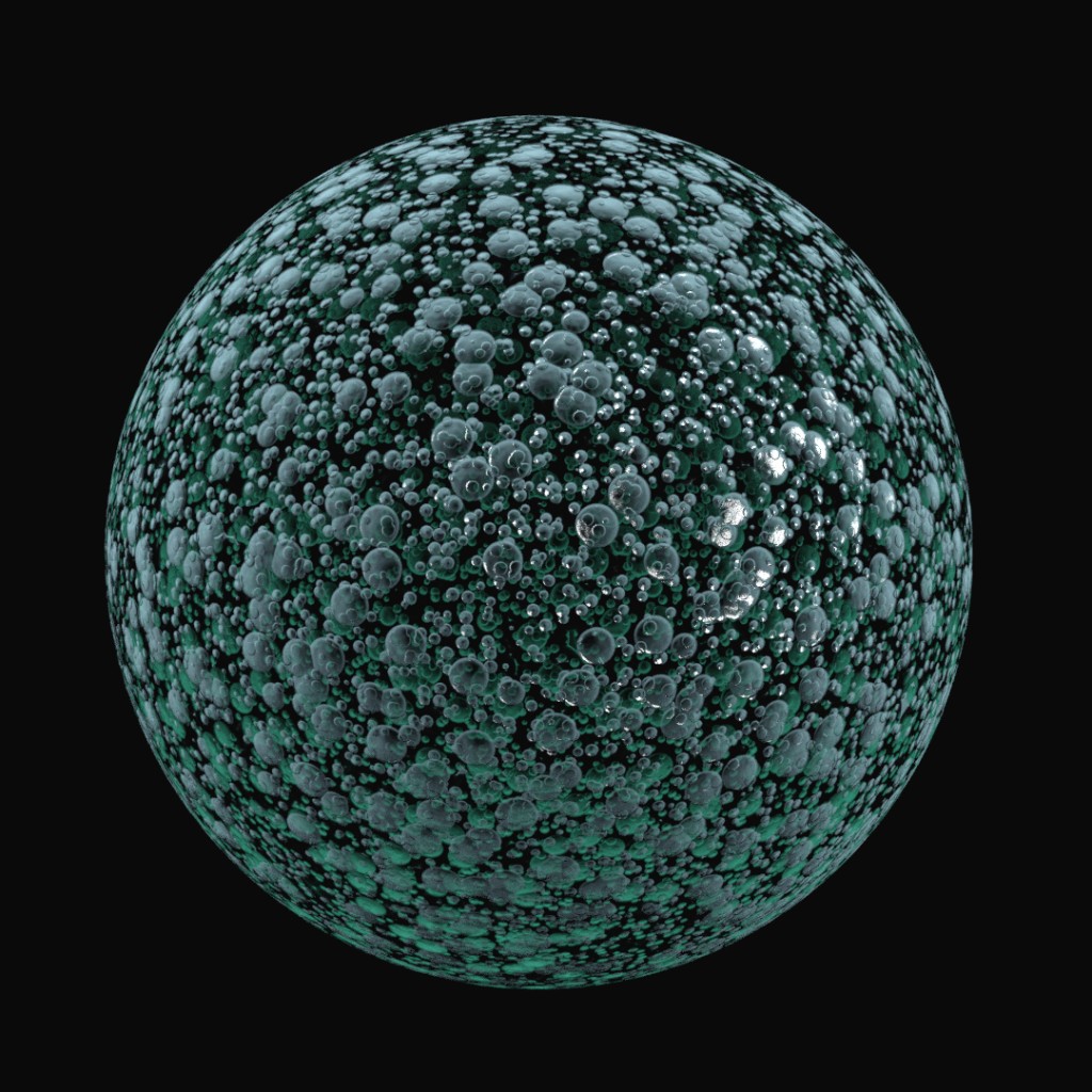 Procedural liquid bubbles preview image 1