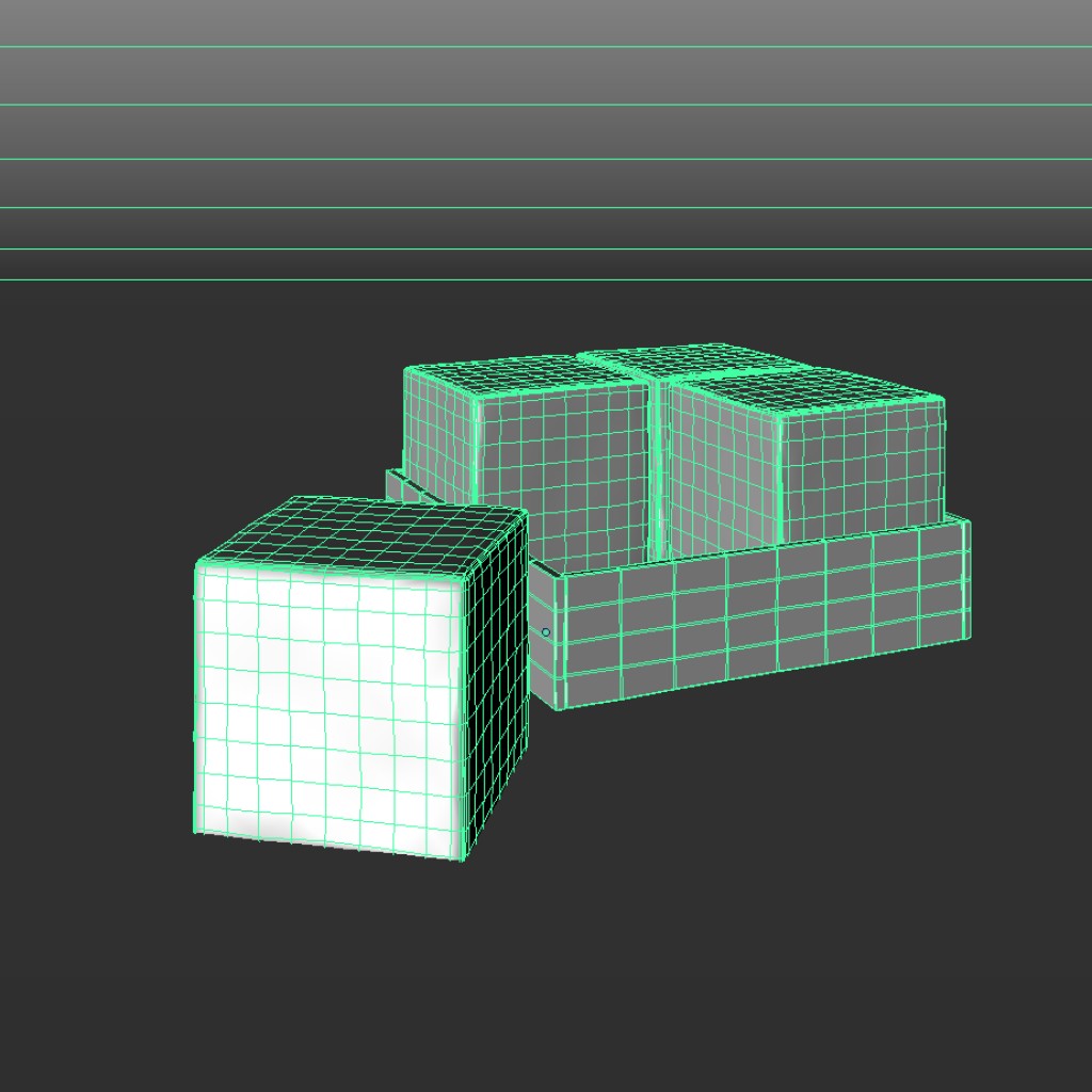  Design Object - Big Wooden 4 Dice Box preview image 2