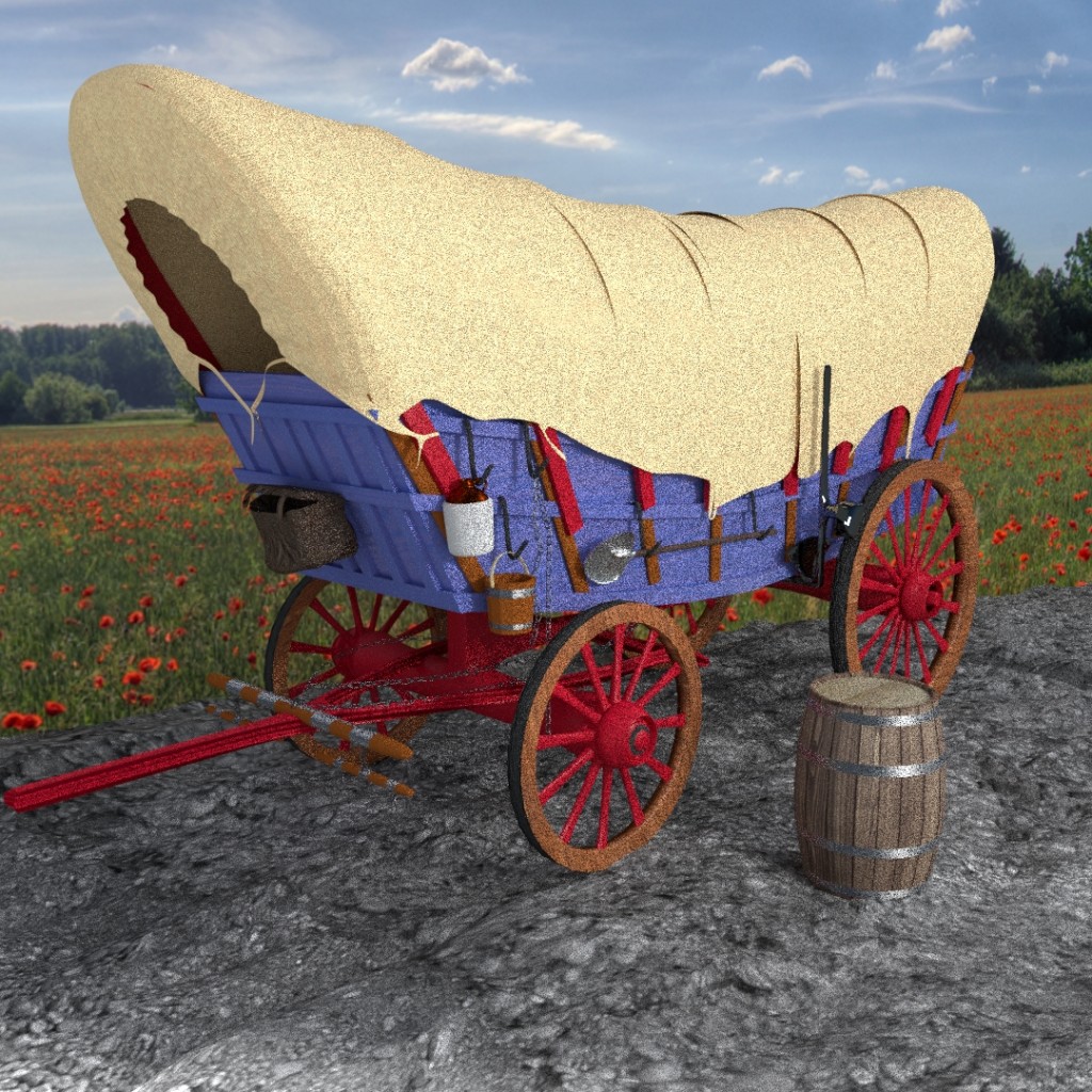 Conestoga Wagon, circa 1800s preview image 1