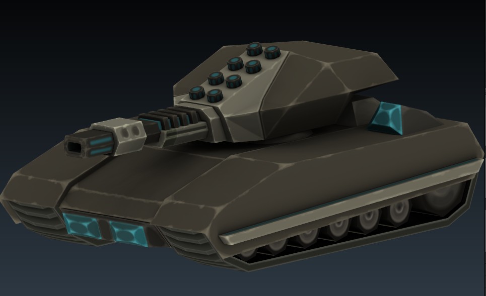Sci-fi Tank 1 preview image 2