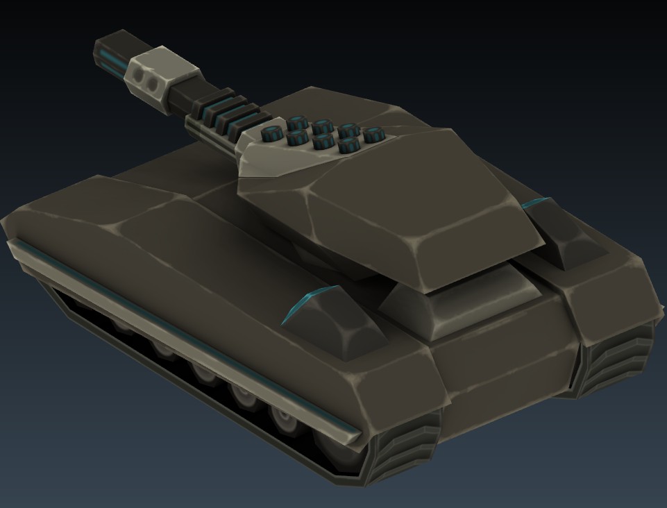Sci-fi Tank 1 preview image 3