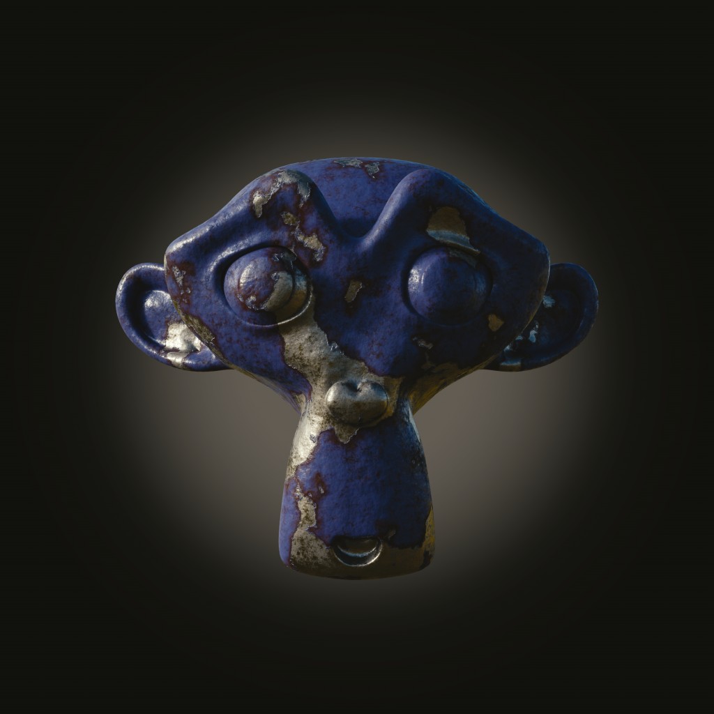 Procedural Painted Metal Material preview image 5