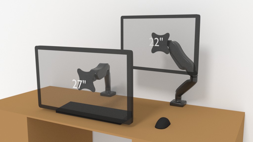 monitor with NB-F80 desk stand preview image 4