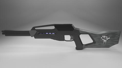 Sci fi gun preview image