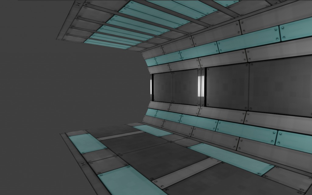 SPACESHIP CORRIDOR preview image 4