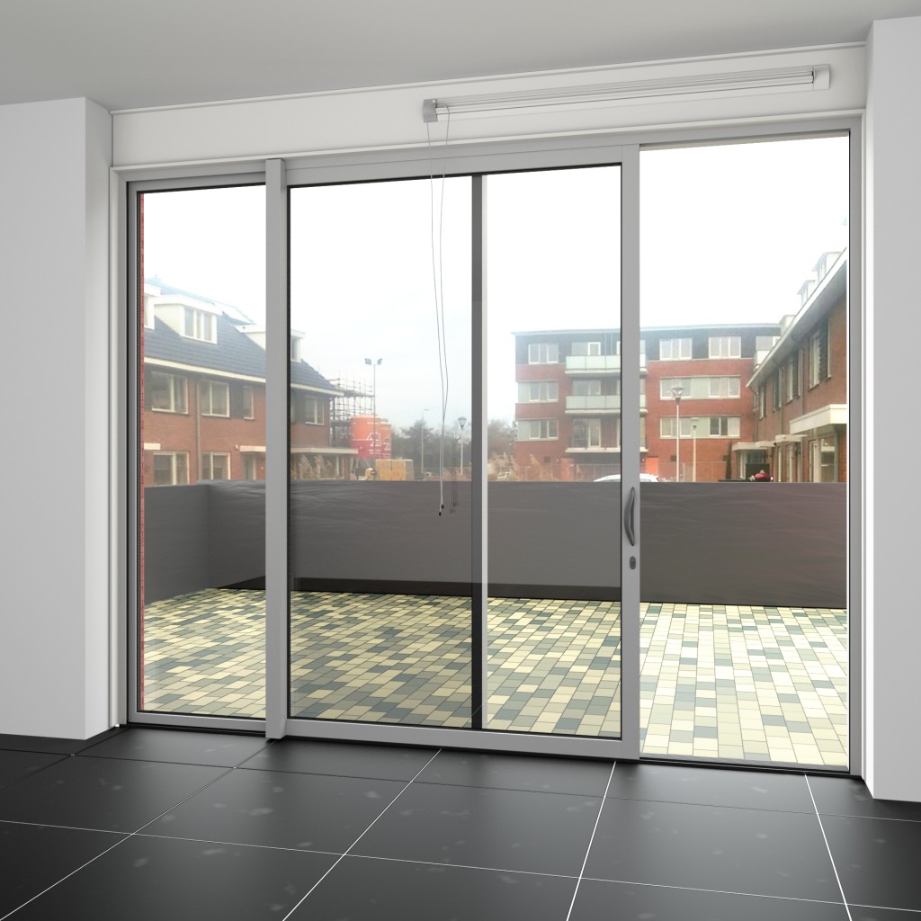 huge window with sliding doors preview image 5