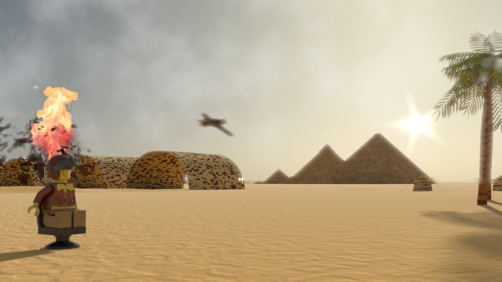 Lego Messerschmitt and Spitfire rigged preview image 4