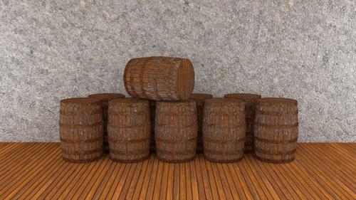 Old grungy cans preview image