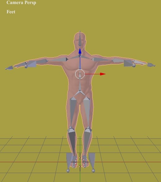 Hy-Poly Man IK-FK Rig preview image 1