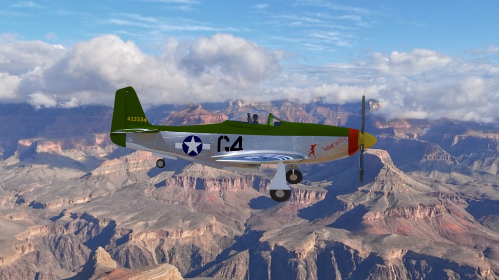 Aircraft MUSTANG P51 preview image 2