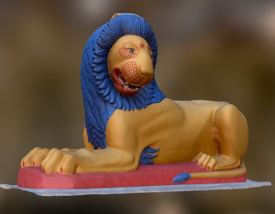 Recumbent lion preview image 1