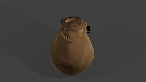 Leather bag w /  strap preview image