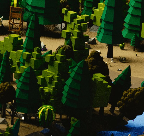 Low-Poly Nature Pack preview image 3