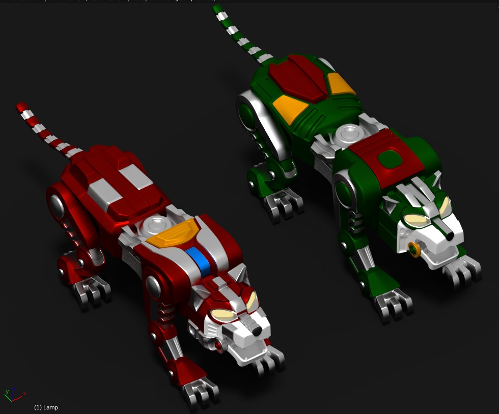 Voltron Lions Alt Version preview image 3