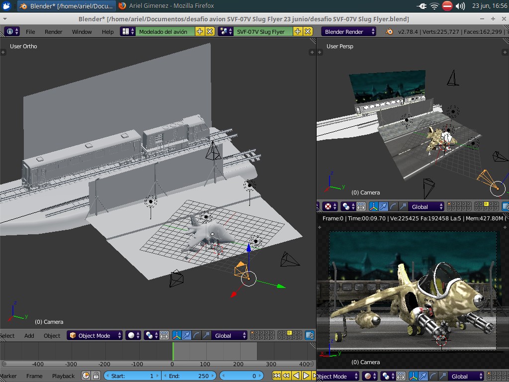 Metal slug Flyer en 3D preview image 4