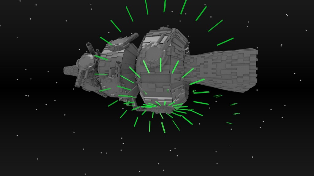 Space battleship  "Bezbashenny" preview image 2