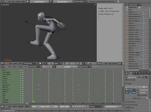 Sneaky Walk Cycle preview image