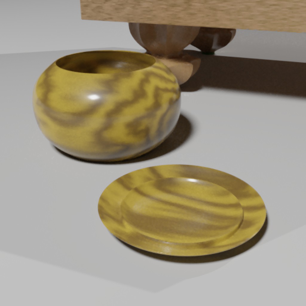 Traditional Go Board, Stones, and Bowls preview image 2