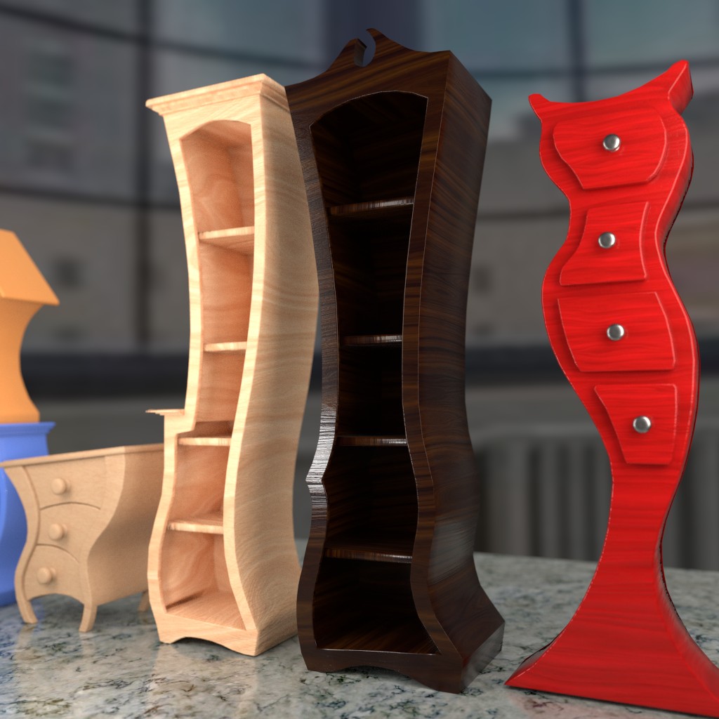 Funky Furniture Set [ Vol.1 ] preview image 3