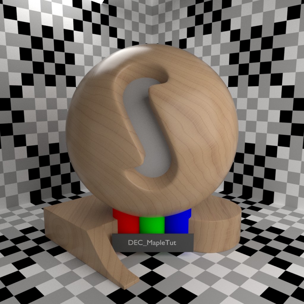 Cycles Procedural Wood - Maple Tutorial preview image 1