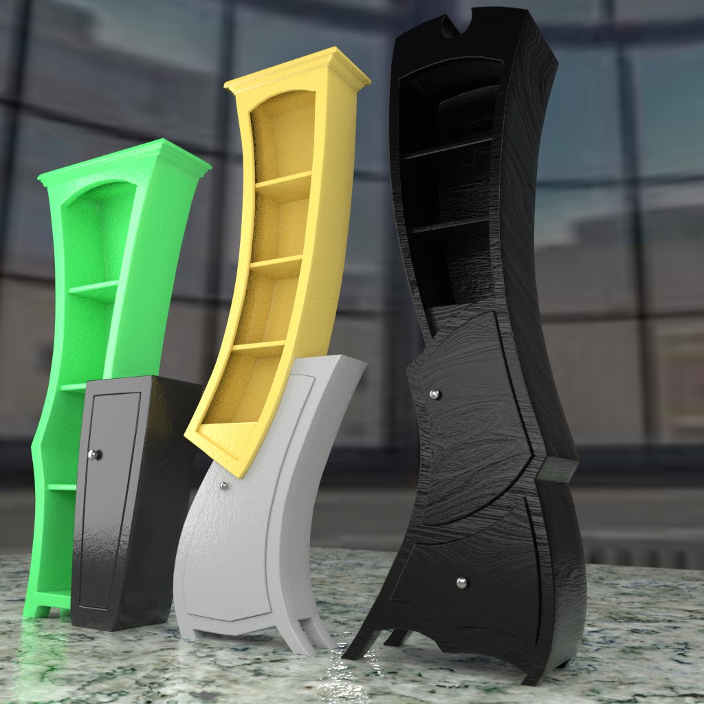 Funky Furniture Set [ Vol.2 ] preview image 2