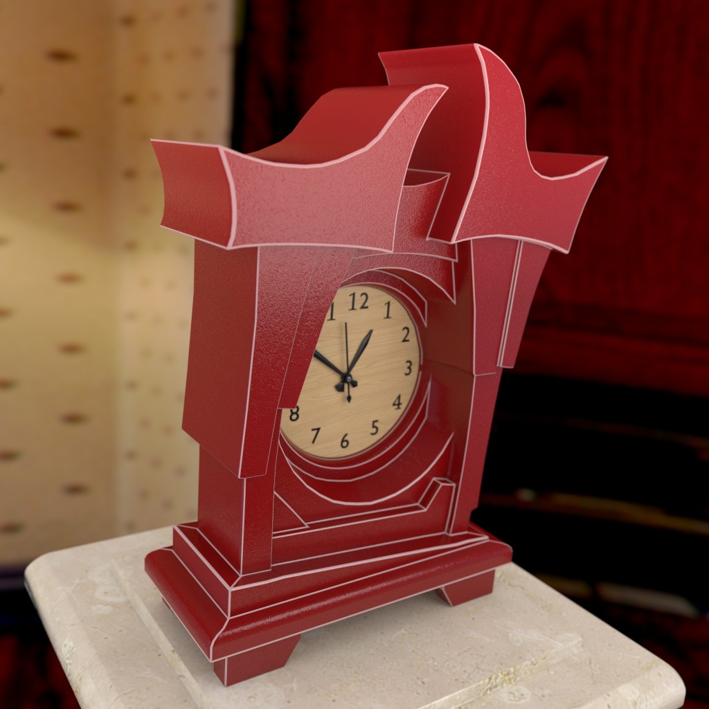 Japan Style Clock preview image 2