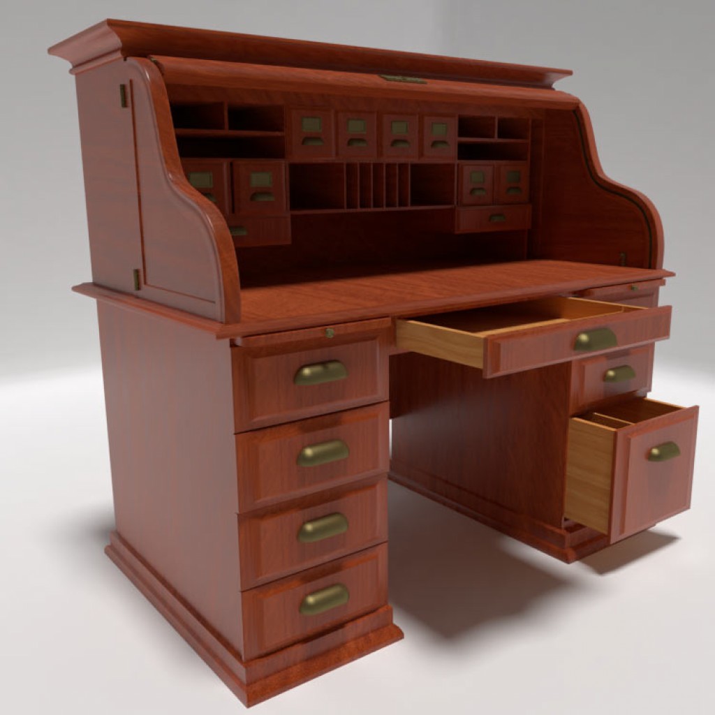 Rolltop Desk preview image 3