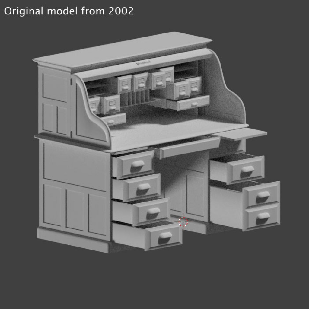 Rolltop Desk preview image 4