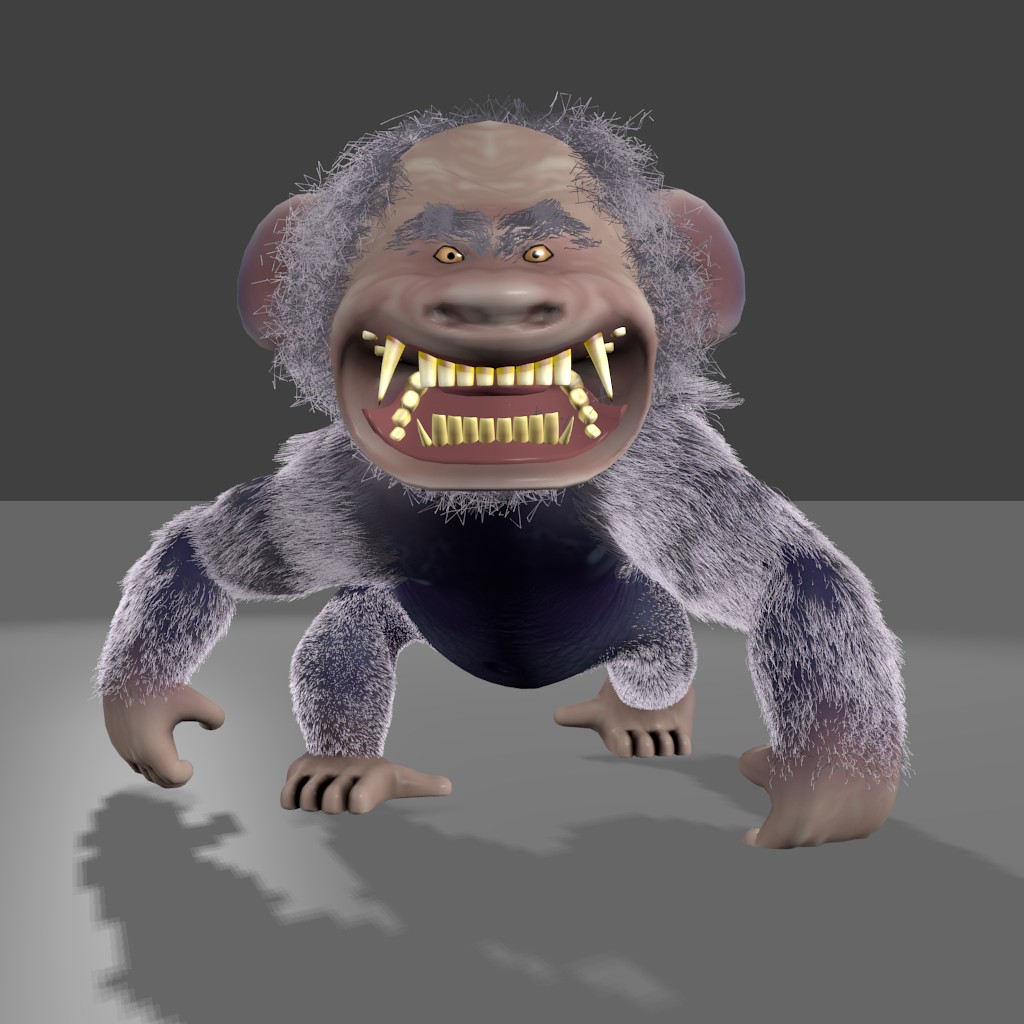 GRAY-FURRED MONKEYMAN preview image 3