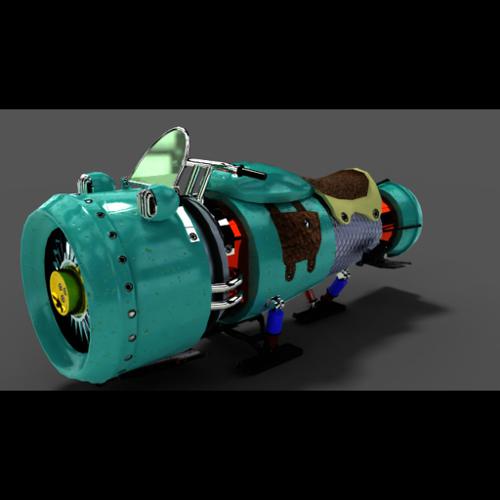 jet bike w/textures preview image