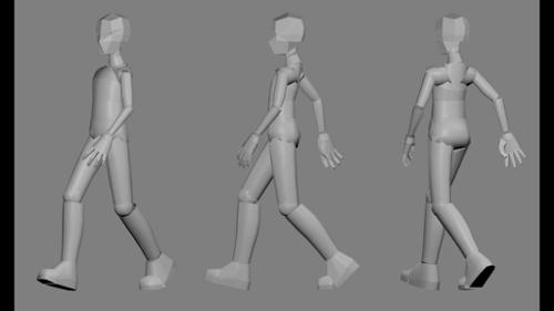 Adult Walkcycle For Durian by loopDuplicate preview image