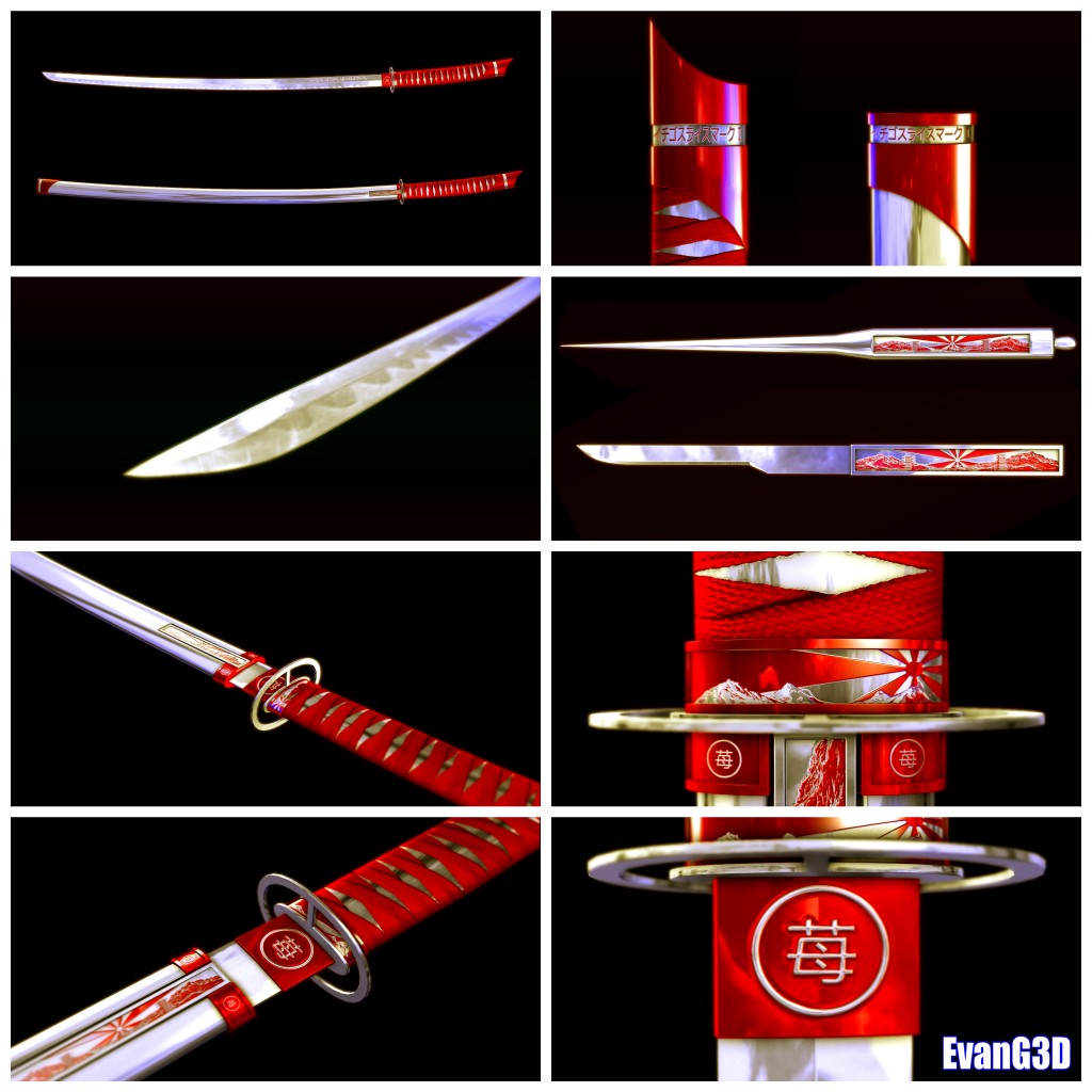 Strawberry Slice MKI Katana preview image 2