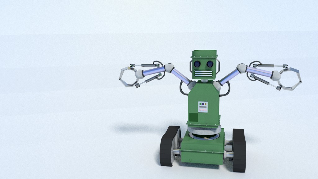 80's styled Robot preview image 1