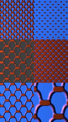 Procedral geometrique shader:"GRILLE 2" preview image