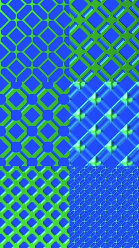 Procedral geometric shader: "Stars" preview image