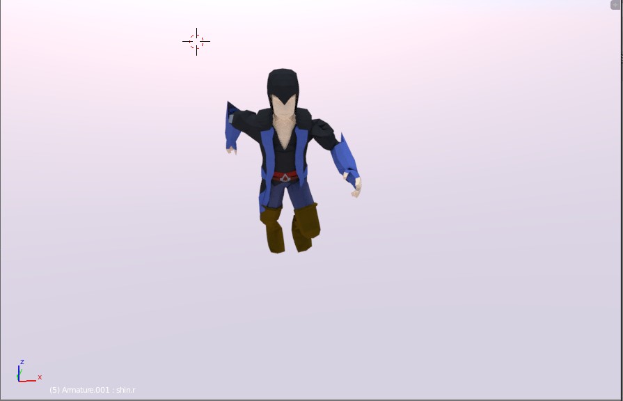 low poly medieval character preview image 1