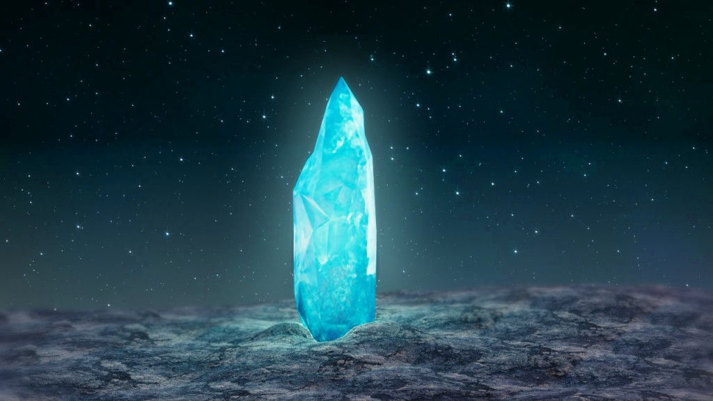 Sci-Fi Glowing Crystal preview image 1